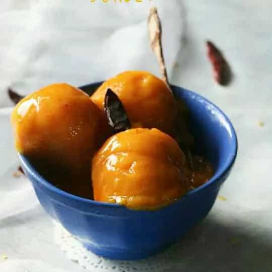 How to make Chilli Mango Sorbet Recipe