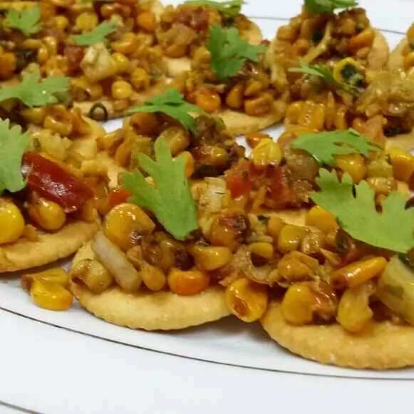 Corn Chaat Bites