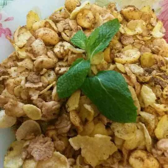 How to make Cornflake Bhel From Leftover Cornflakes Recipe