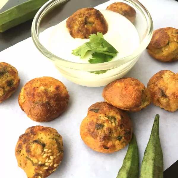 How to make Cornmeal Okra Balls Recipe