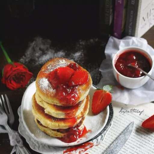 Cottage cheese pancakes