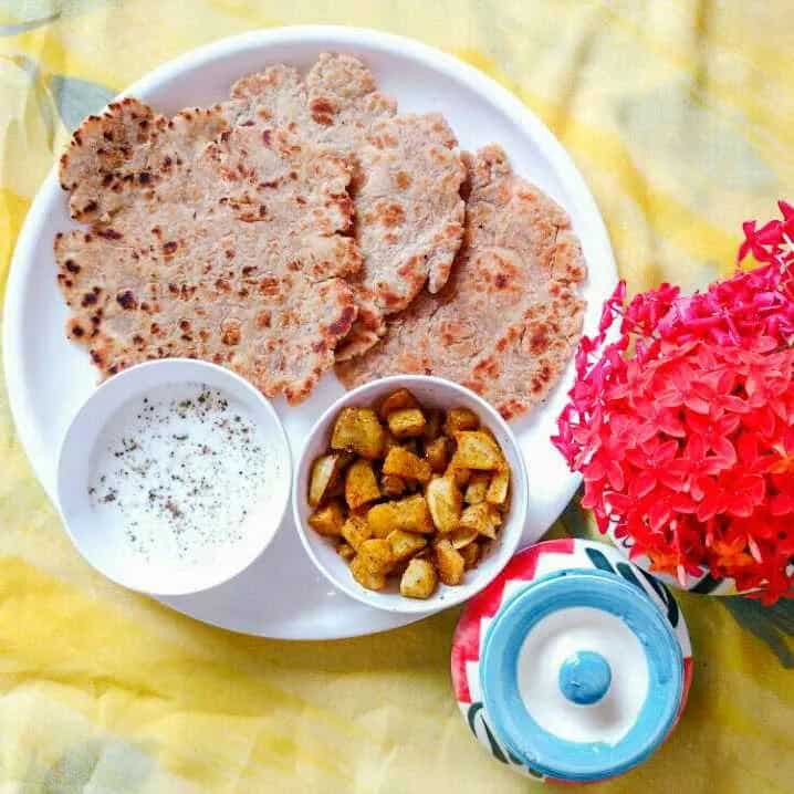 How to make Desi Ghee Smeared Bhagnari Jeera Black Pepper Koki Recipe