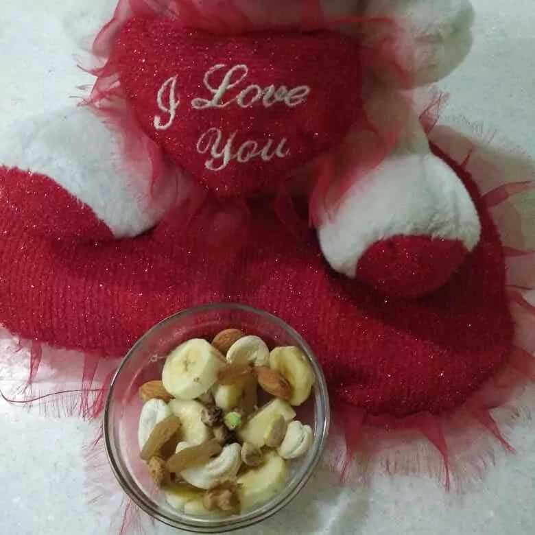 How to make Dry Fruit Banana Salad Recipe