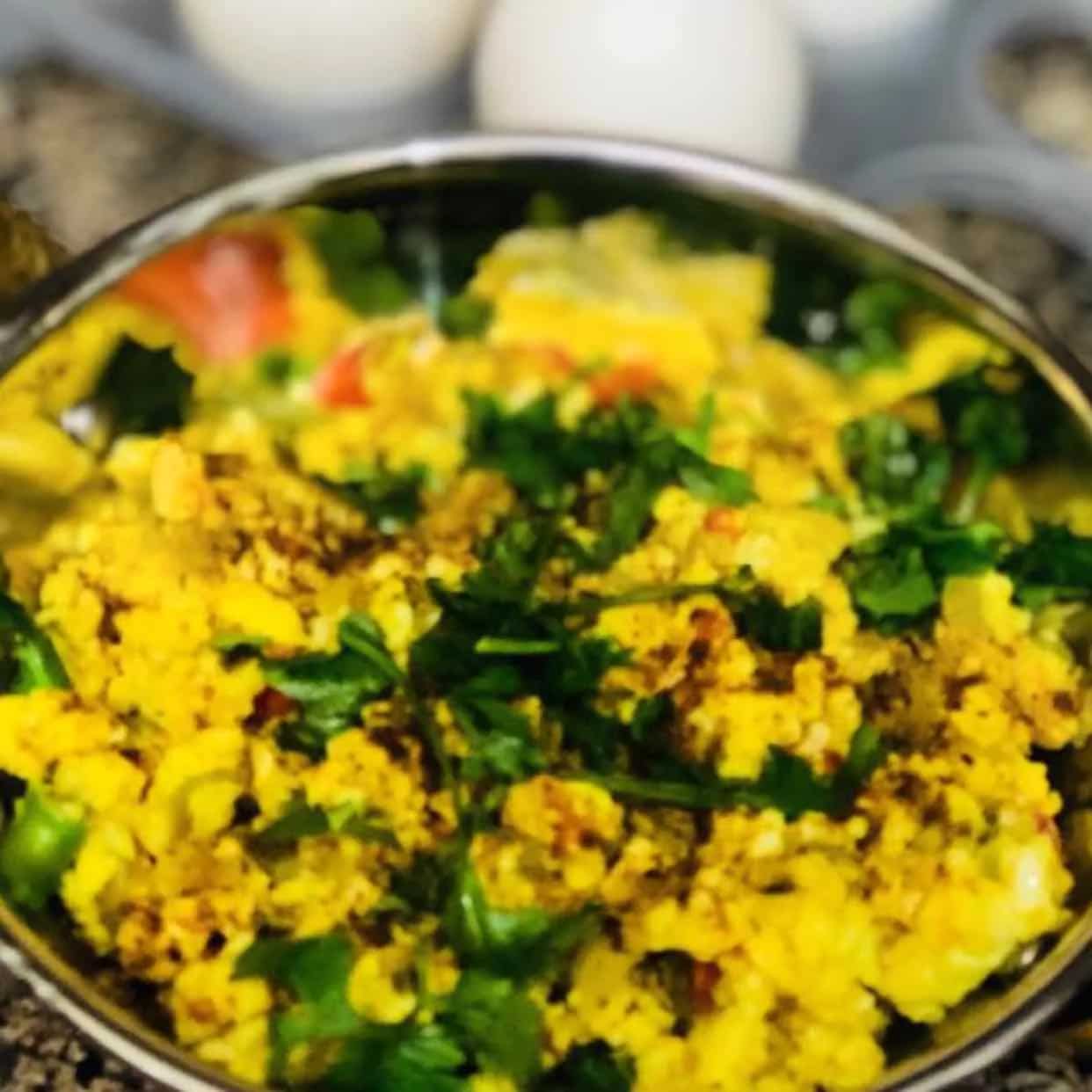 How to make Egg Paneer Bhurji Recipe