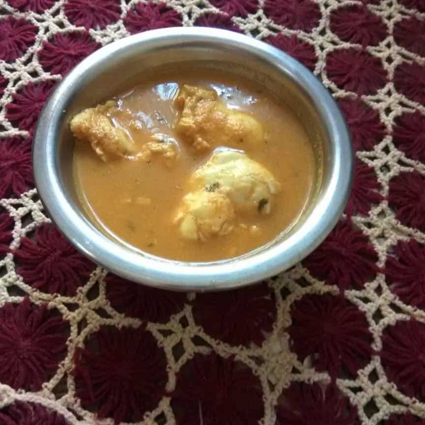 How to make Egg Sambar/motte Saru Recipe