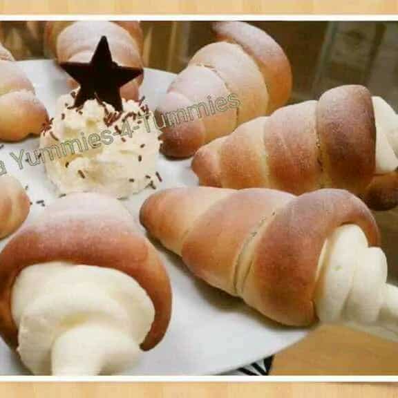Eggless cream cornets Eggless cream cornets