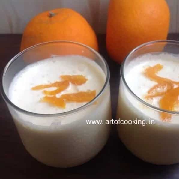 How to make Eggless Orange Mousse Recipe