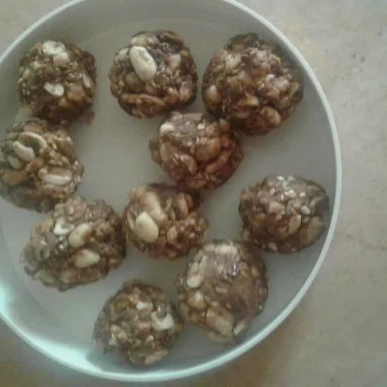 How to make Flaxseed And Mixed Nuts Ladoo Recipe