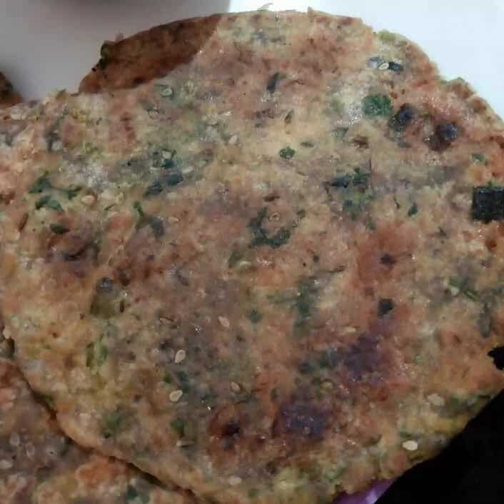 How to make Green Onion Coriander Paratha Recipe