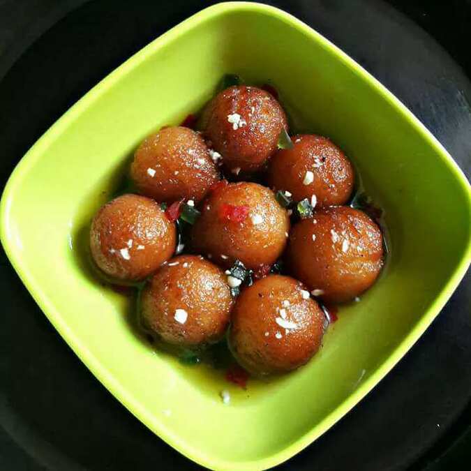 Gulabjamun (Maida & Corn)