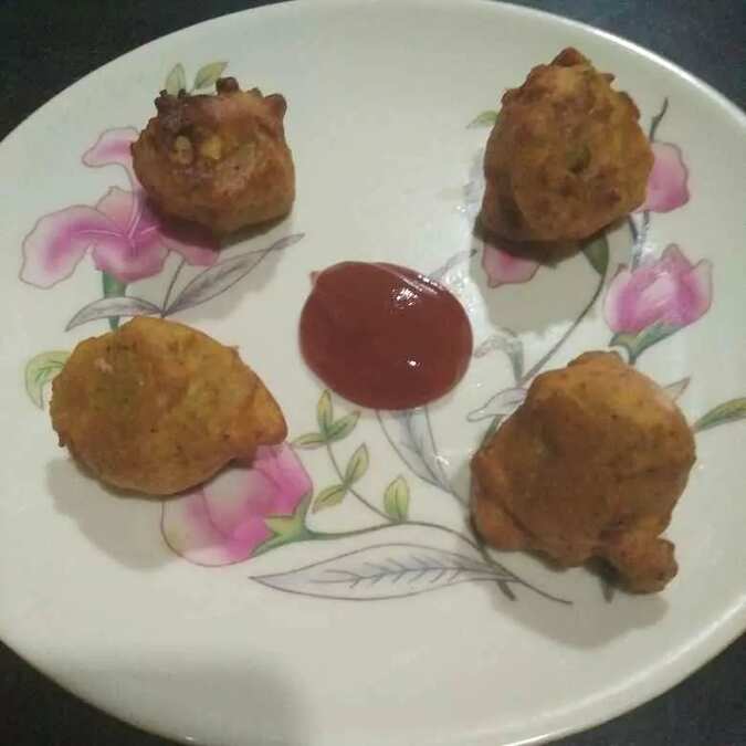 Jain banana vada