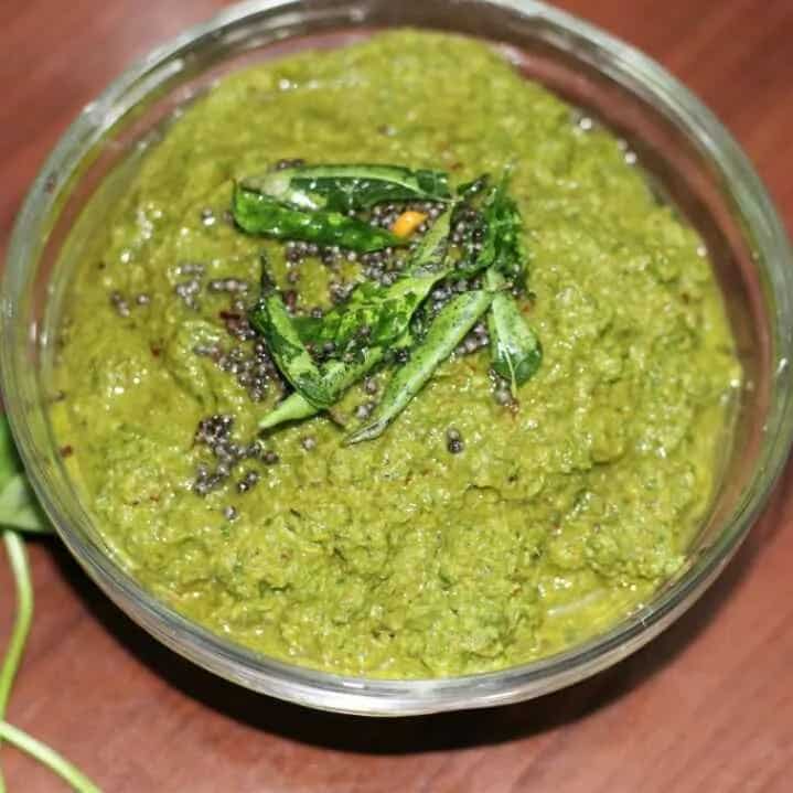 How to make Kareno Chutney/ondelaga Chutney/brahmi Chutney Recipe