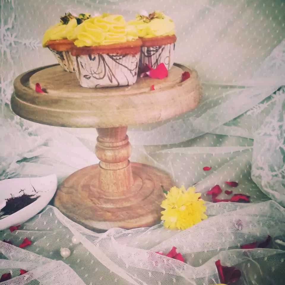 How to make Kesariya Kheer Cupcake With Kesar Rabri Frosting (eggless ...