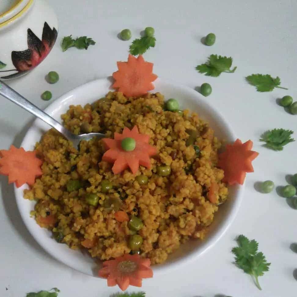 How to make Kodo Millet Vegetable Bhath Recipe