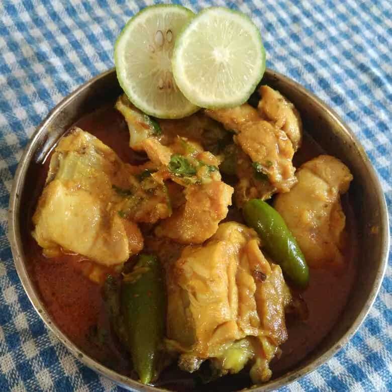 How to make Lemon Coriander Chicken Curry Recipe