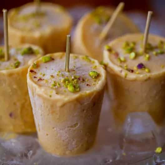 How to make Mango Kesar Pista Kulfi Recipe