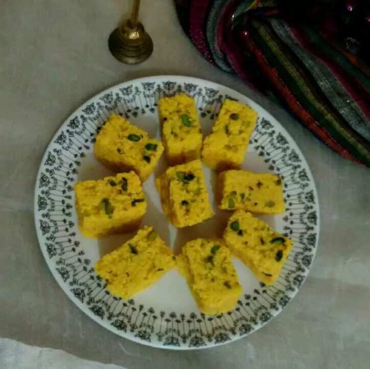 How to make Moong Dal Barfi Recipe