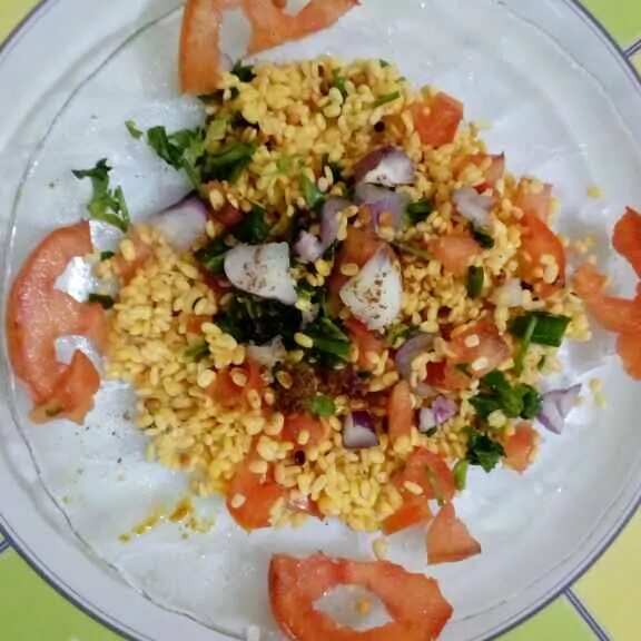 How to make Moong Dal Salad Recipe