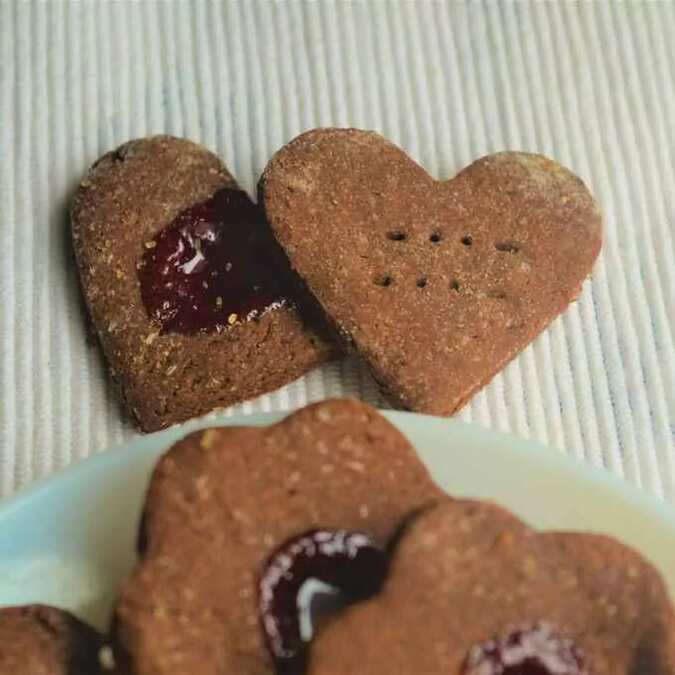 Multigrain chocolate ghee biscuits