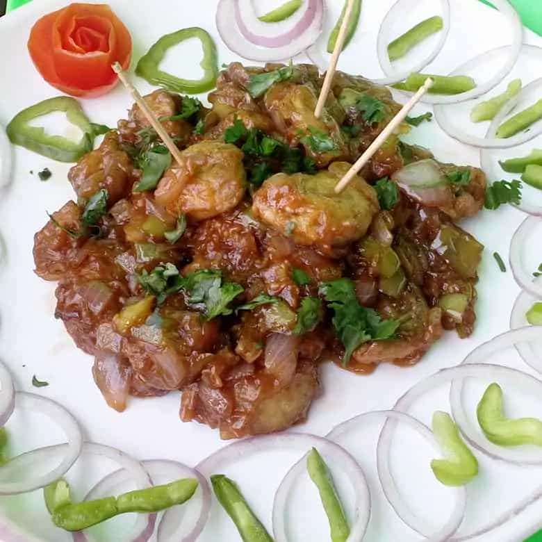 How to make Mushroom Manchurian Recipe