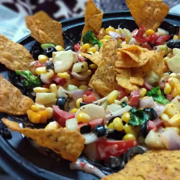 How to make Nachos Salsa Salad Recipe