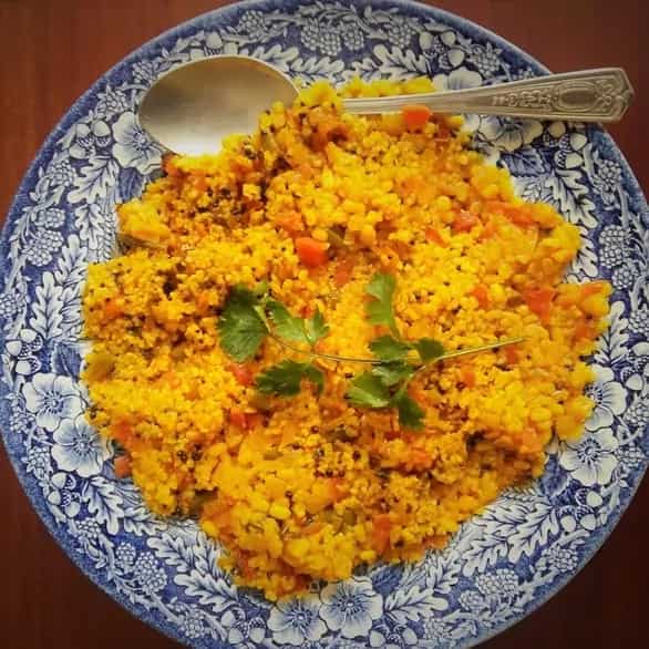 How to make Namkeen Dalia (savoury Cracked Wheat) Recipe