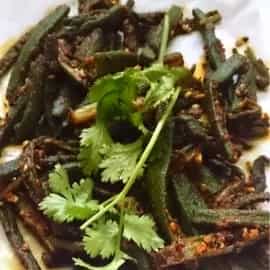How to make Okra Stir Fry (ladies Finger Stir Fry) Recipe