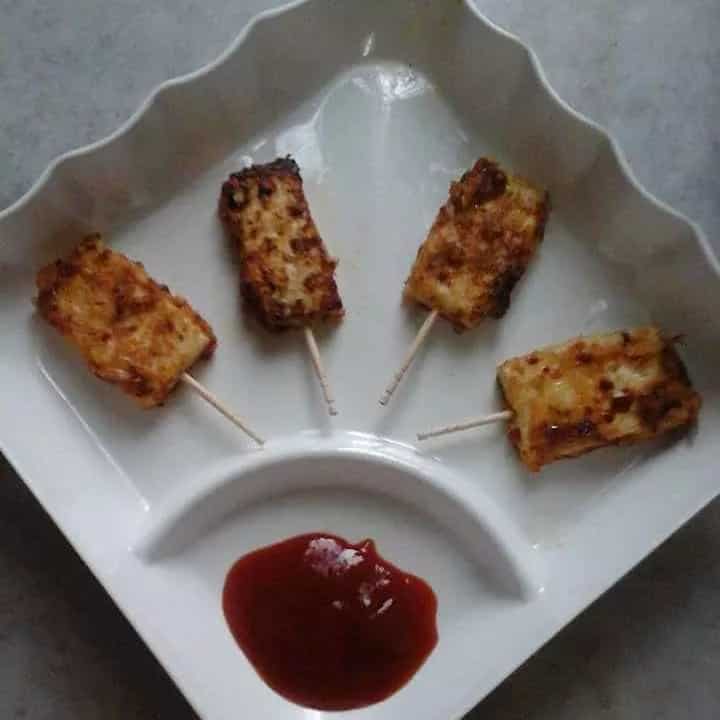 How to make Paneer Sticks Recipe