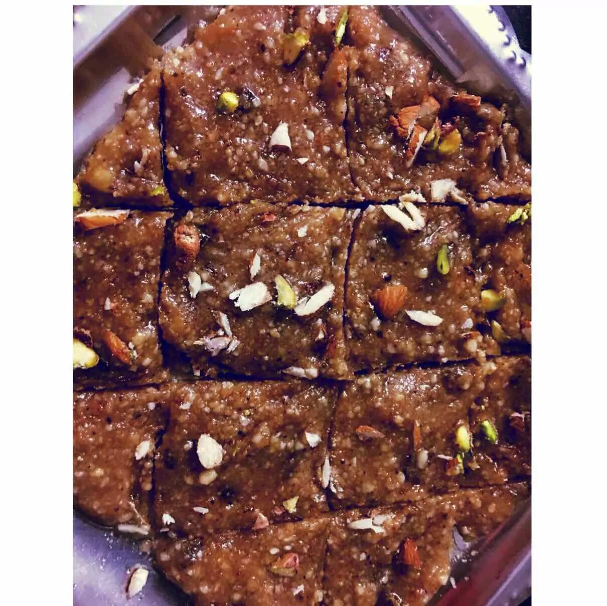 How to make Peanutjaggery Barfi Recipe