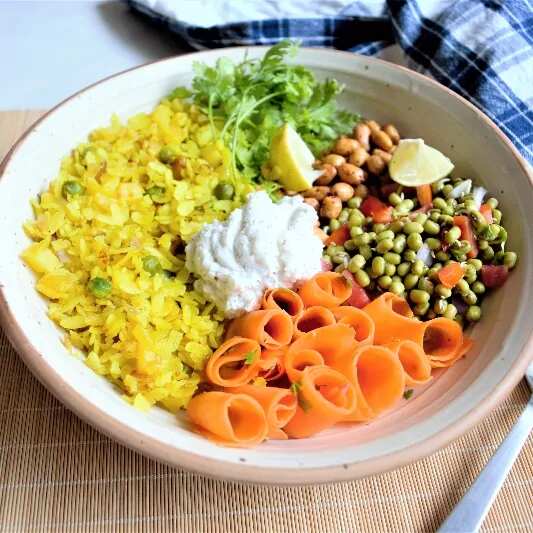 Poha breakfast bowl!