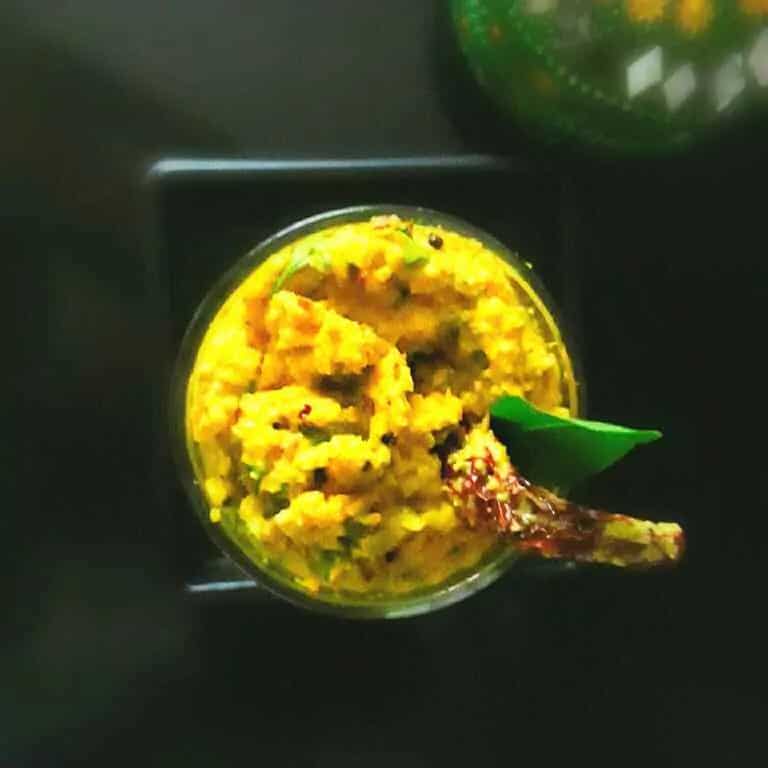 How to make Raw Mango With Bengal Gram/ambe Dal Recipe