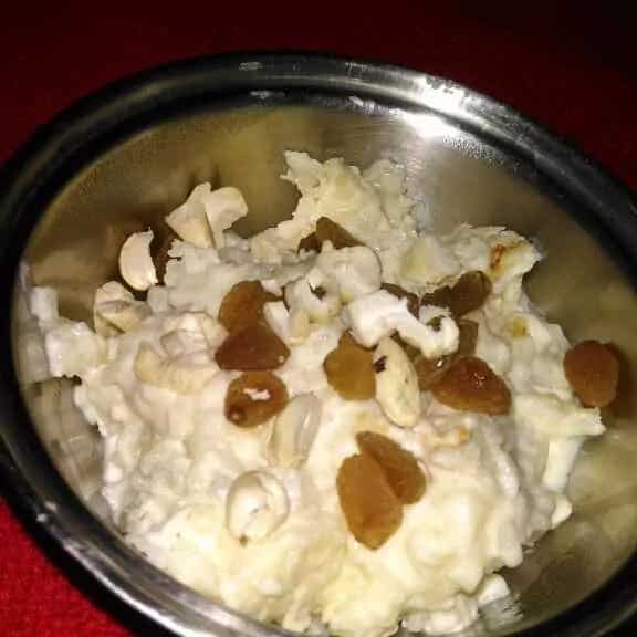 How to make Rice Pudding In Vermicelli Basket Recipe