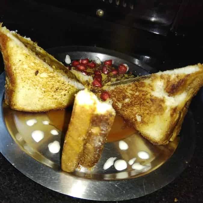 Roasted Veg Sandwitch With Crumb