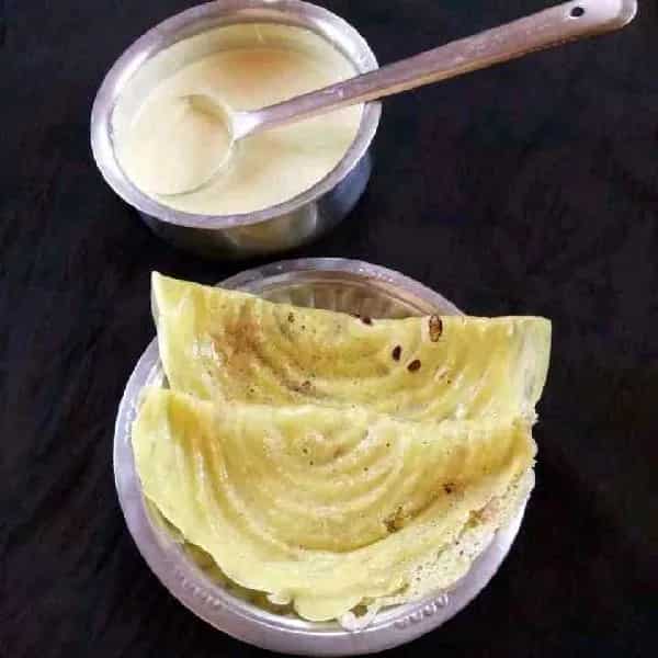 How to make Salted Raw Jackfruit Hot Dosa Recipe