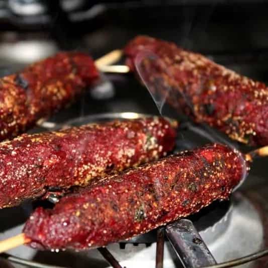 How to make Smokey Low Fat Veg Seekh Kebab Recipe