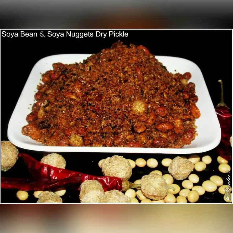 How to make Soya Chilli Pickle Recipe