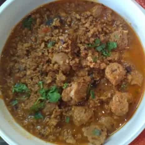 How to make Soyabean (nutrella) Ki Sabzi Recipe