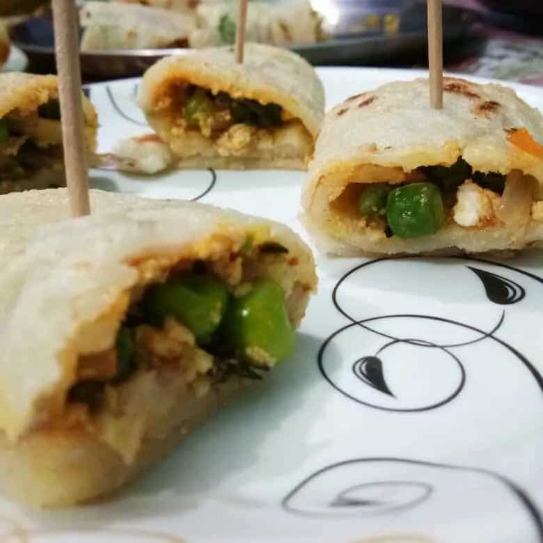 How to make Suji Paneer Roll Recipe