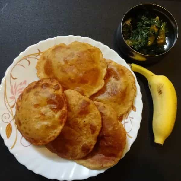 How to make Sweet Banana Puri Recipe