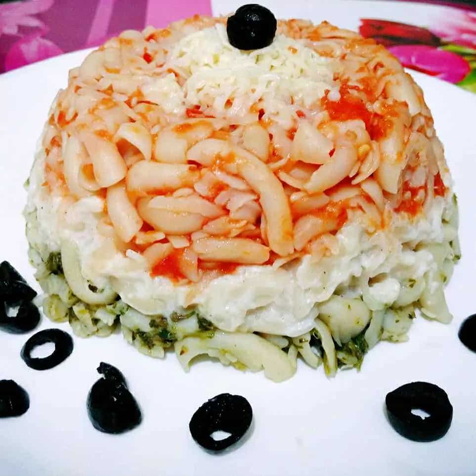 How to make Tricolour Pasta (jain/no Onion Recipe