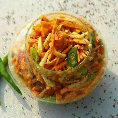 How to make Turmeric Ginger Pickle Recipe