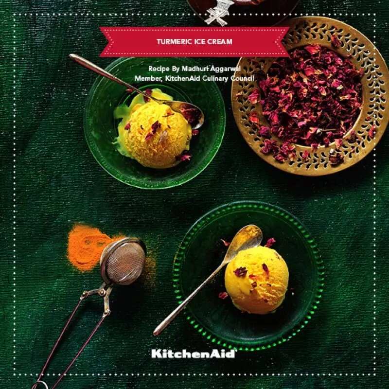 How to make Turmeric Icecream Recipe