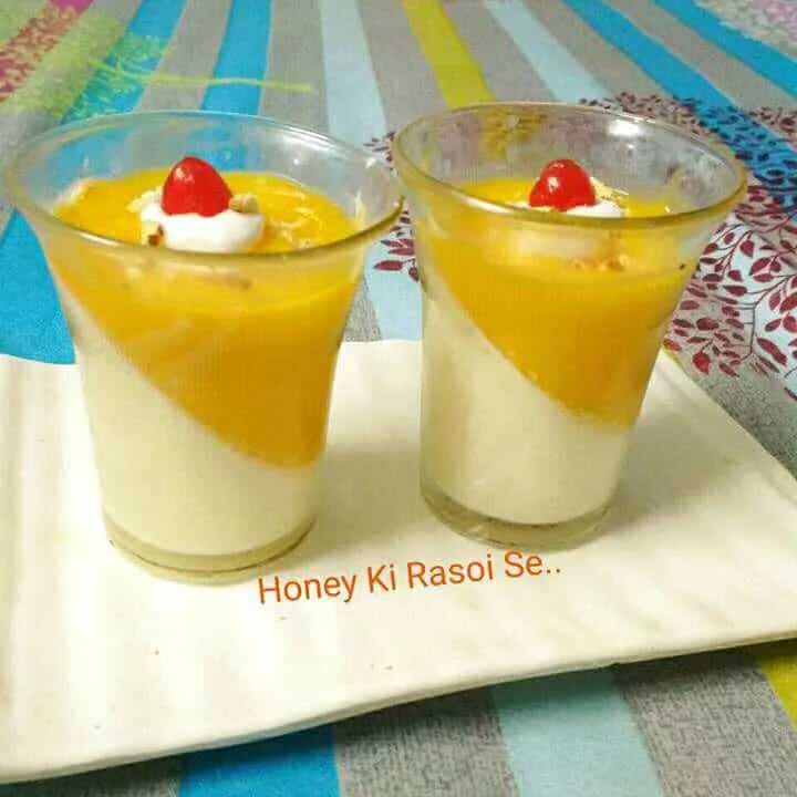 How to make Vanilla Mango Pudding Recipe