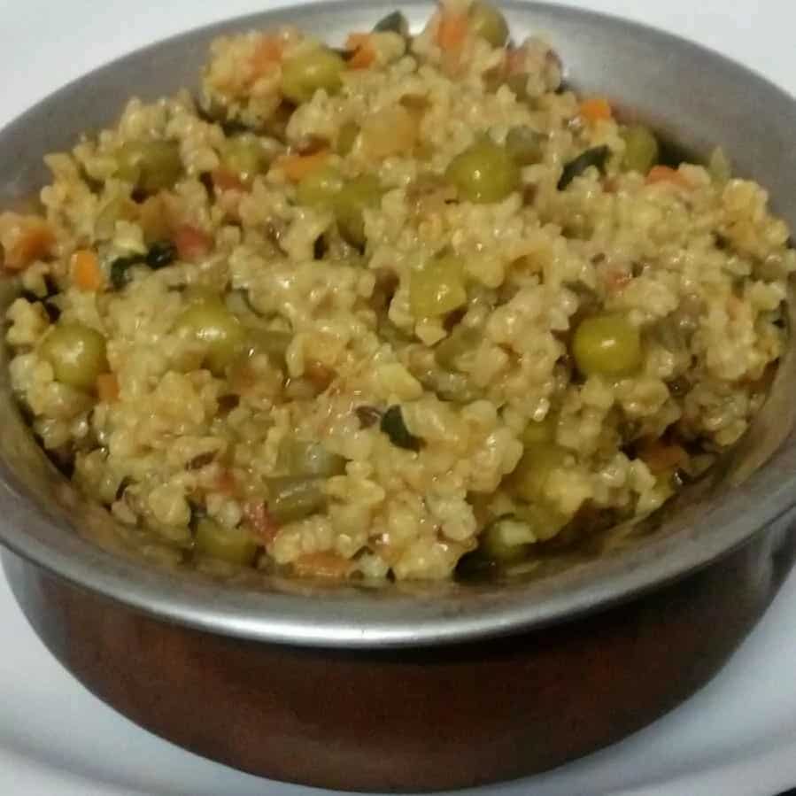 How to make Veg Dalia Pulao Recipe