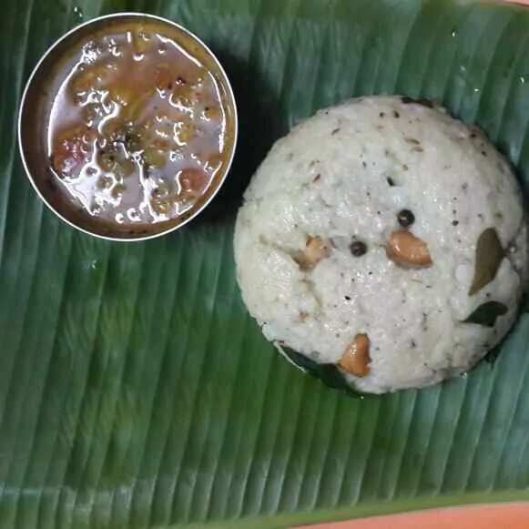 Venpongal with gotsu