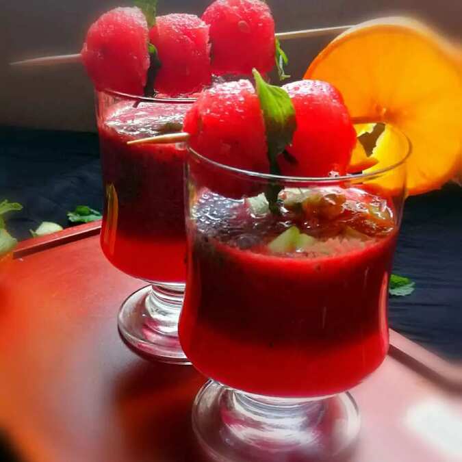 Watermelon ghazpacho