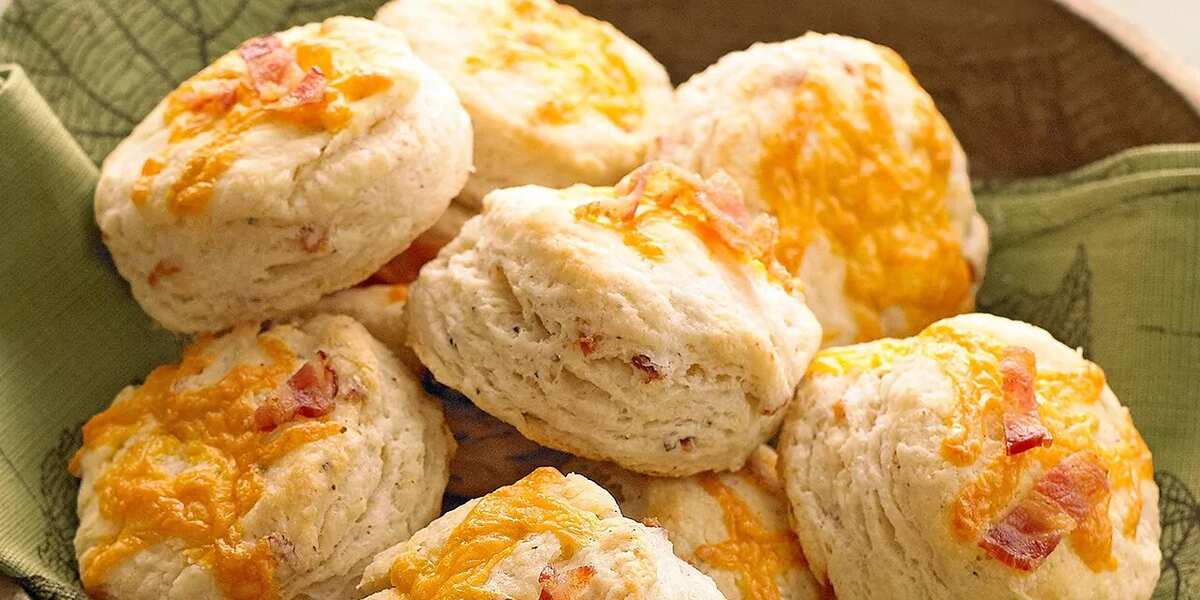 Bacon-And-Cracked Black Pepper Biscuits