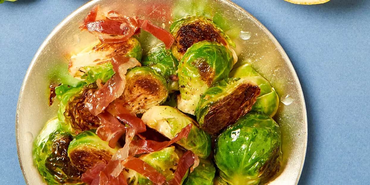How to make Caramelized Brussels Sprouts With Prosciutto Recipe