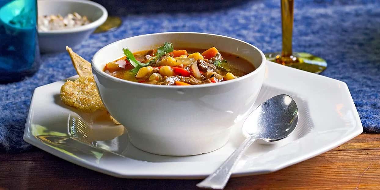 How to make Sweet Potato And Hominy Stew Recipe
