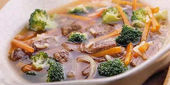 Teriyaki Beef Soup